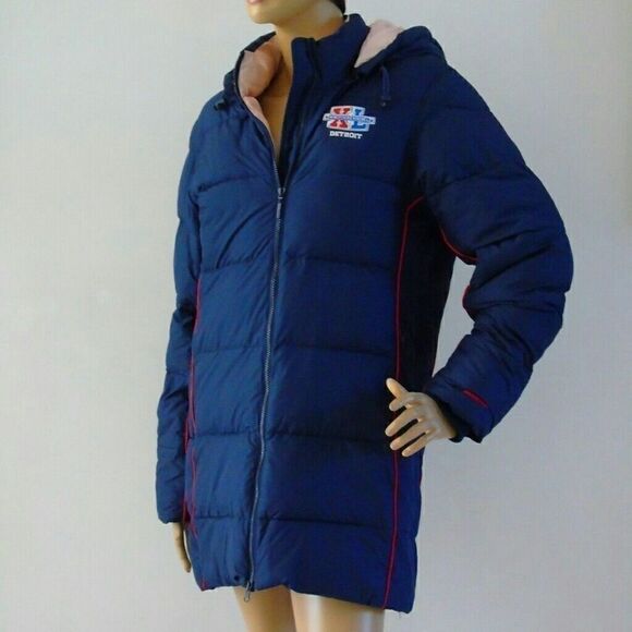 Reebok Hooded Puffer Coat Outwear Parka Jacket - Picture 1 of 8